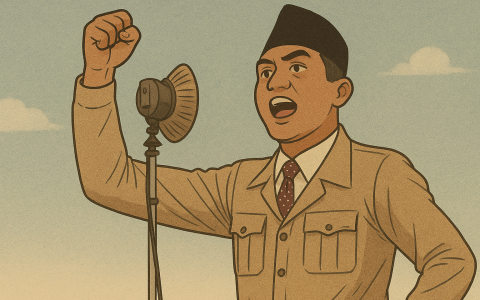 Ilustrasi Sukarno