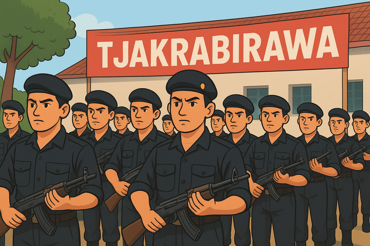 Ilustrasi Pasukan Tjakrabirawa
