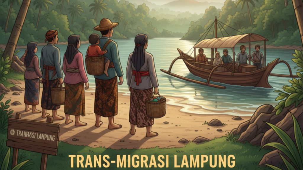 Ilustrasi Transmigrasi ke Lampung