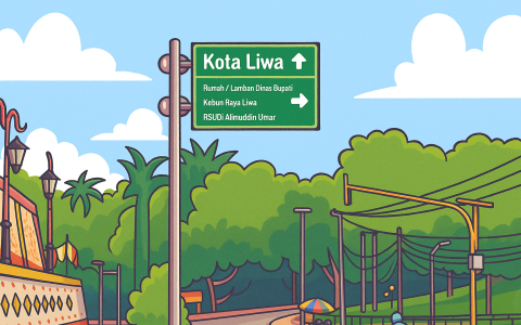 Ilustrasi Liwa. [ChatGPT]