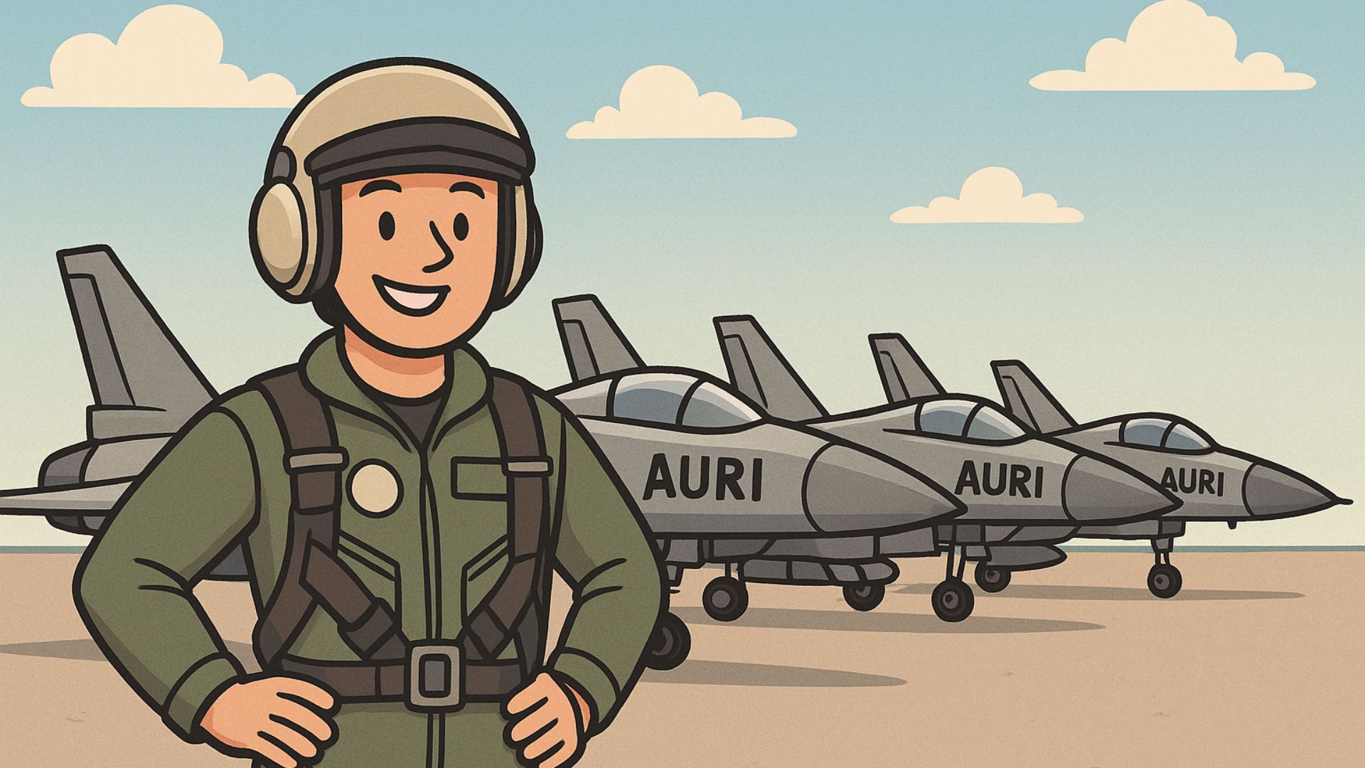 Ilustrasi TNI AU. [ChatGPT]