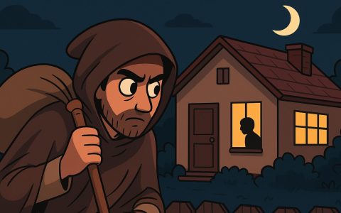 Ilustrasi intel nyamar jadi pengemis. [ChatGPT]