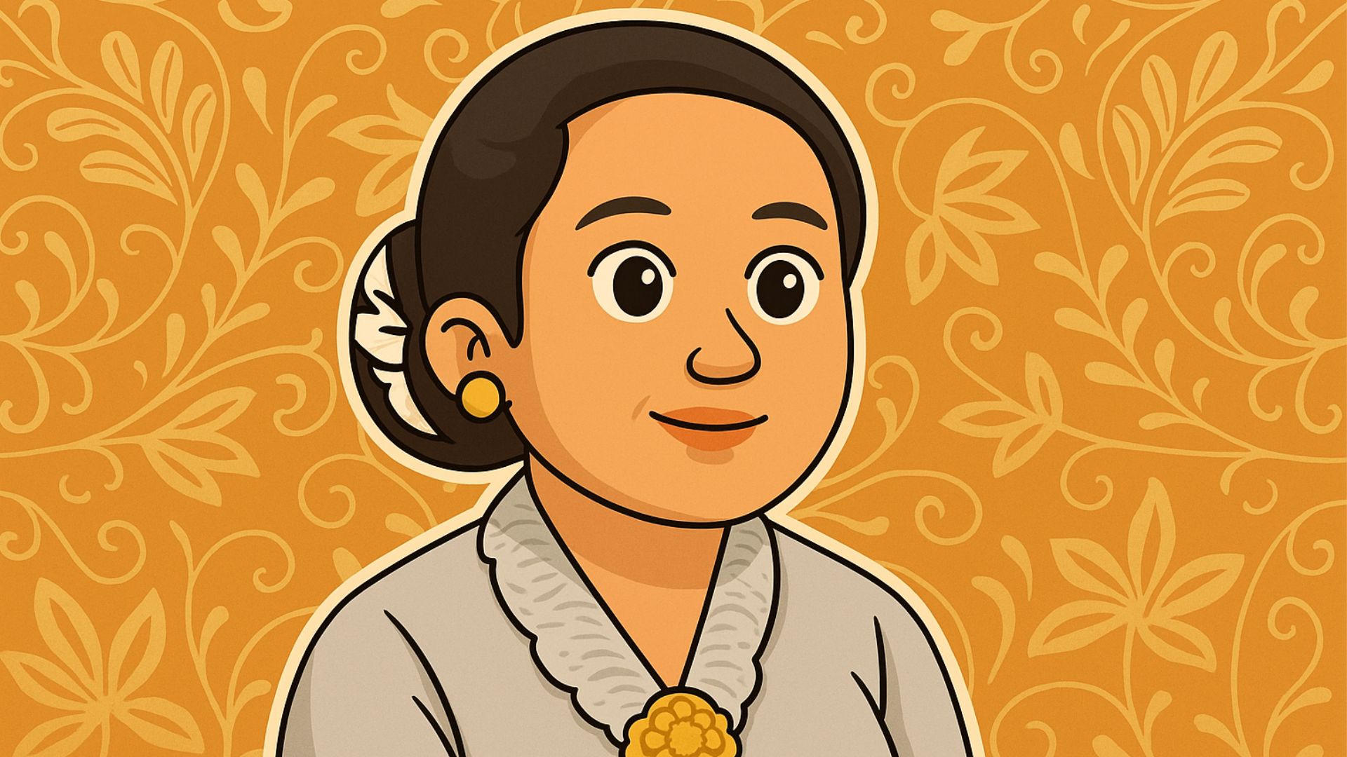 Ilustrasi Kartini. [ChatGPT]