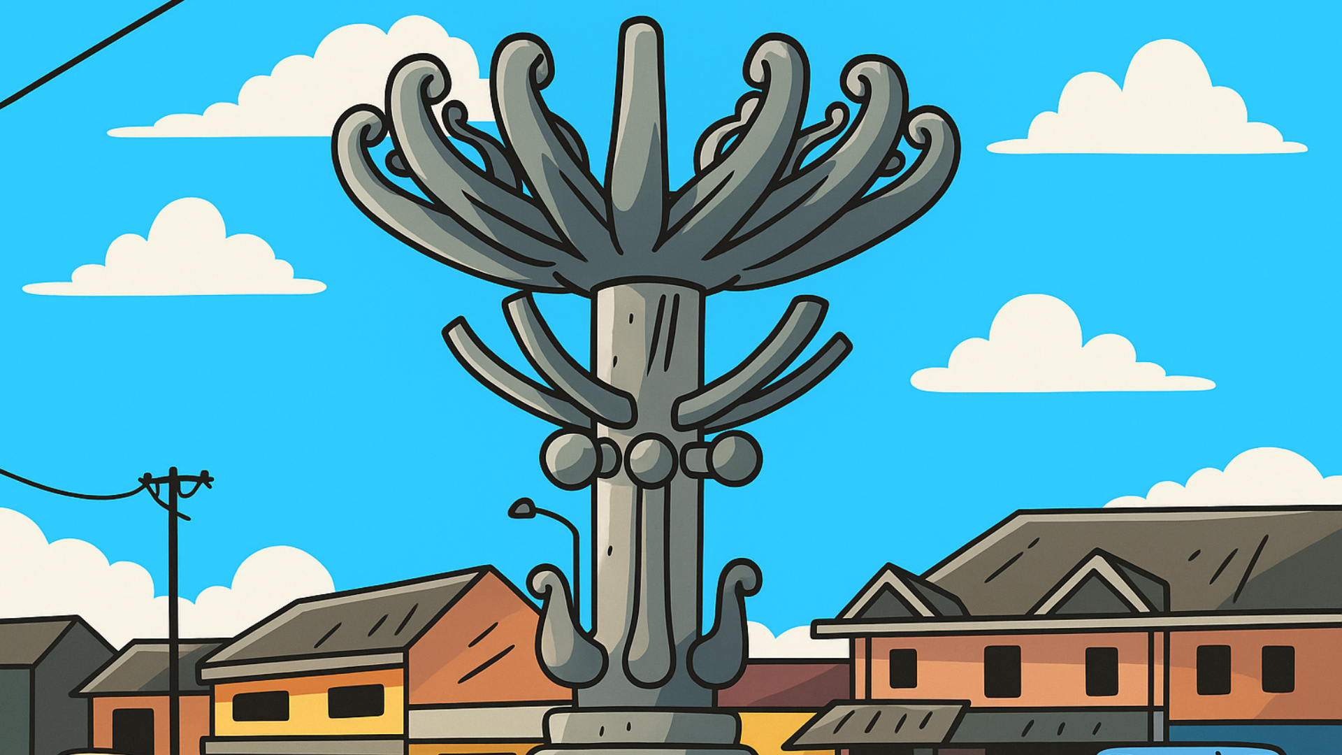 Ilustrasi Liwa. [ChatGPT]