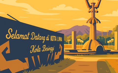 Ilustrasi Liwa. [ChatGPT]