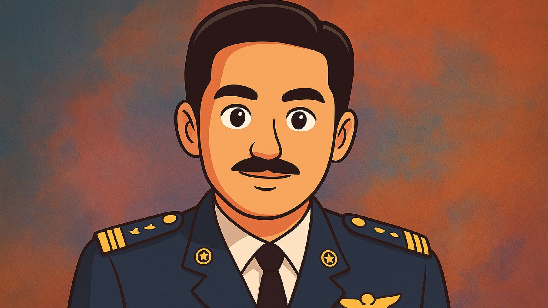 Ilustrasi Omar Dhani. [ChatGPT]